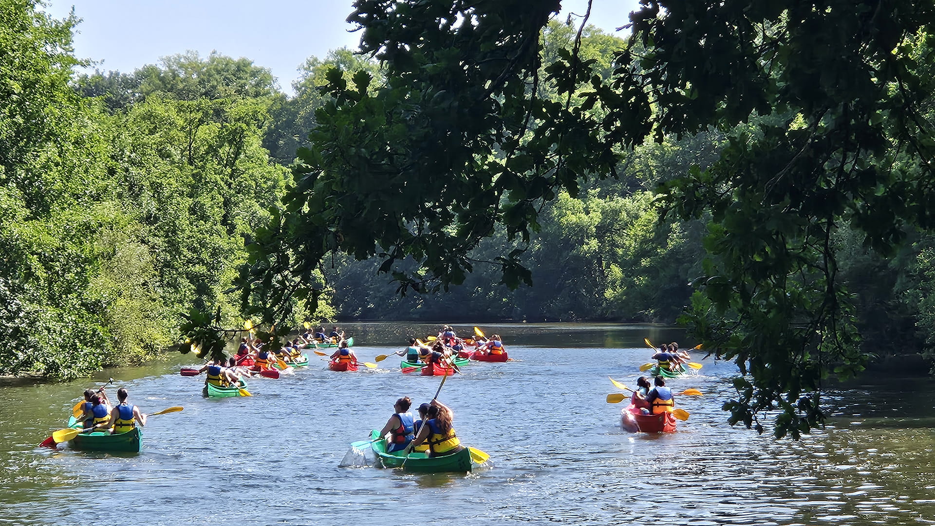 Canoë et Paddle